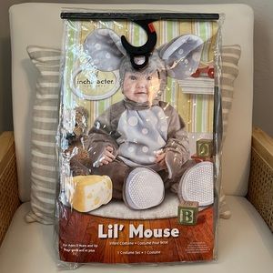 0-6 months Kids Mouse Halloween Costume - Never Worn